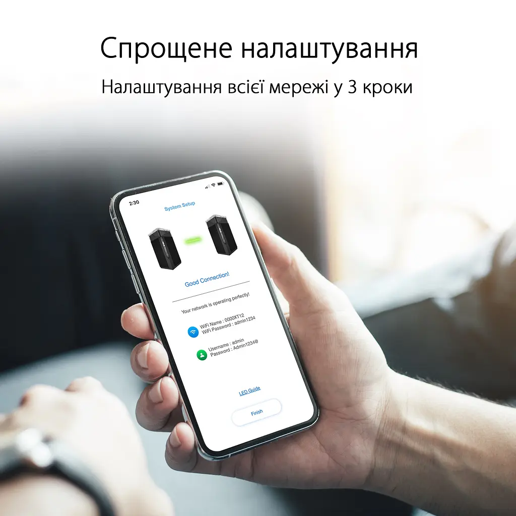 Wi-Fi Mesh система Asus ZenWiFi Pro XT12 2pk Black (90IG06U0-MO3A40) - фото 10