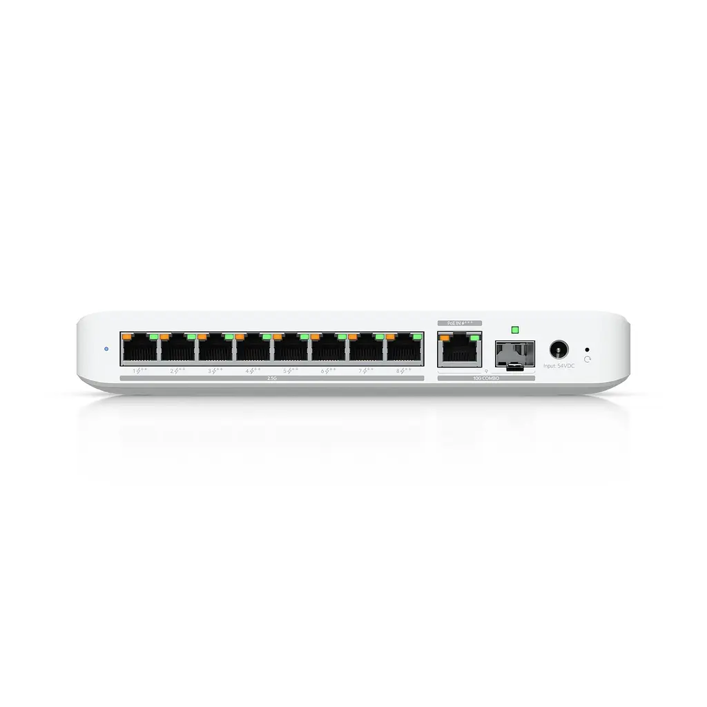 Комутатор Ubiquiti UniFi Flex 2.5G PoE (USW-FLEX-2.5G-8-POE) - фото 5
