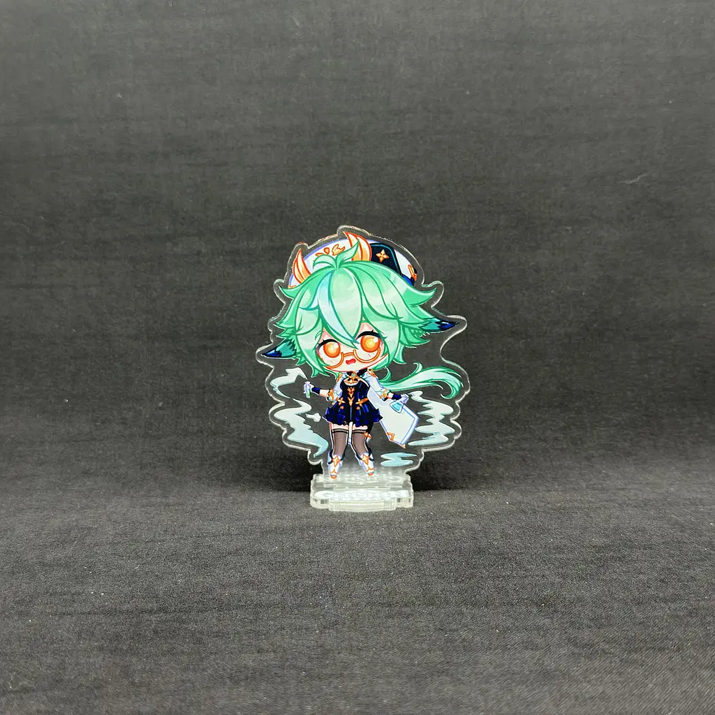 Акрилова колекційна фігурка Геншин Імпакт - Genshin Impact Chibi Сахароза (Sucrose) 10 см - фото 2