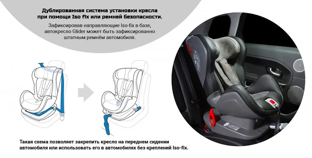 Автокрісло Avionaut Glider Royal Iso-Fix Beige, бежевий (AV-340-L.02) - фото 7
