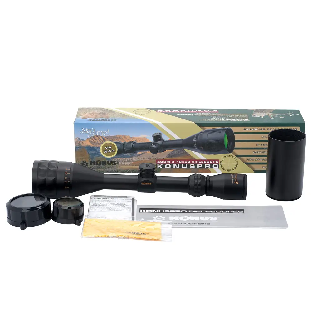 Оптичний приціл KONUS KONUSPRO 3-12x50 30/30 AO - фото 4