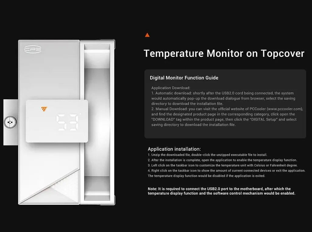 Кулер для процесора PcCooler RT500 Digital ARGB White (RT500 Digital ARGB WH) - фото 12