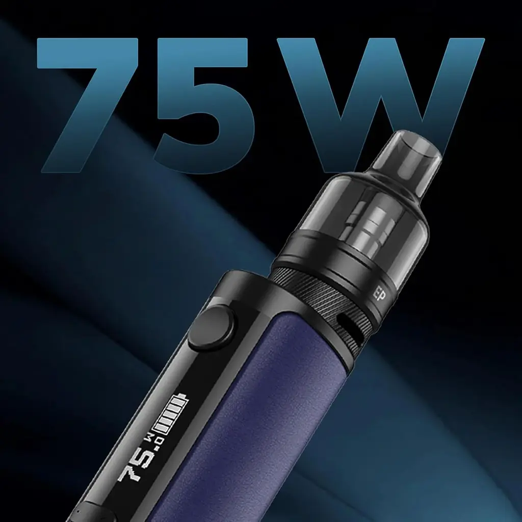 Набор электронная сигарета Eleaf iStick i75 75W 3000mAh with Ep Pod Tank 2ml Kit Brown (15780) - фото 5