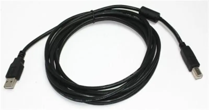 Кабель Cablexpert USB - USB Type-B V 2.0 (M/M), 1.8 м, ферритовый фильтр, черный (CCF-USB2-AMBM-6) - фото 2