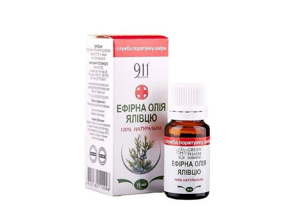 Ефірна олія GREEN PHARM 10мл Ялівцю