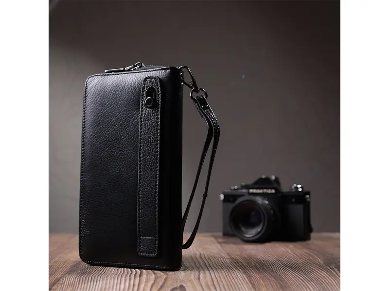Мужская кожаная сумка ST Leather 20х11х2 см sum0026540 - фото 10