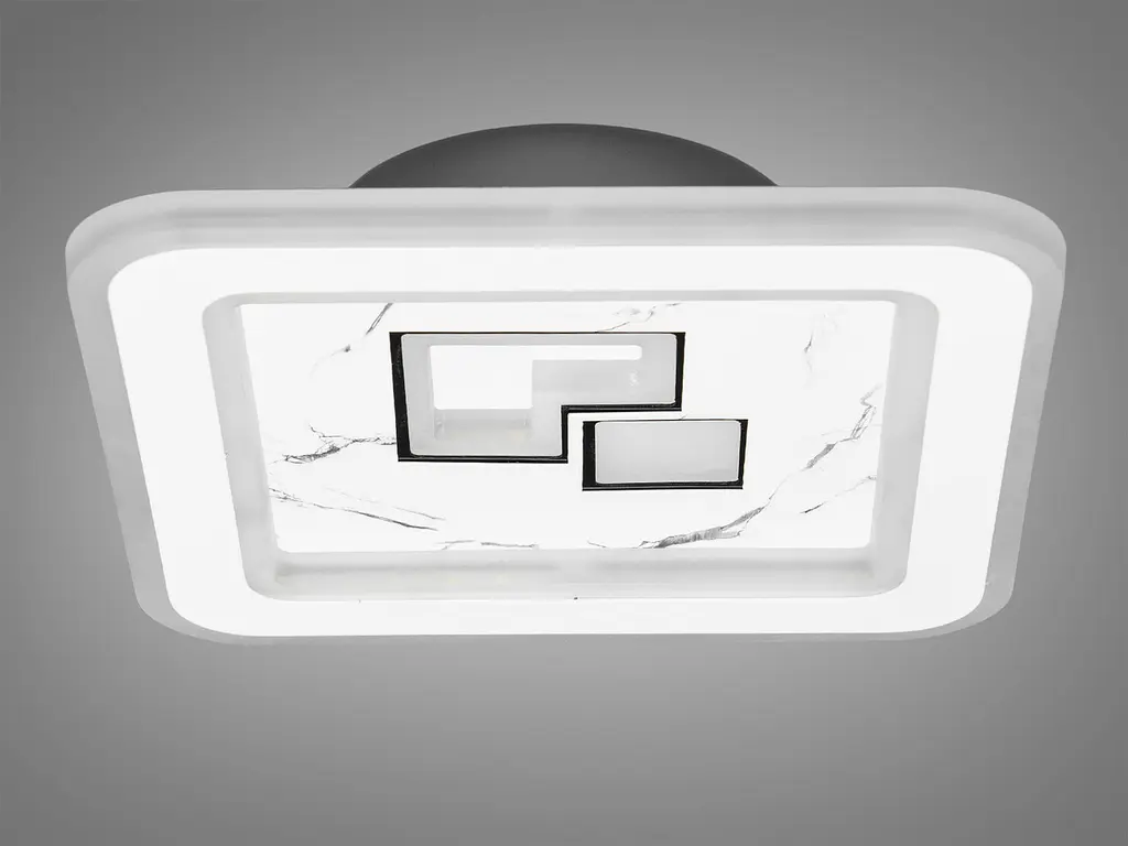 Світильник стельовий LED Diasha 12100, 38W, 3200K/4100K/6000K, акрил, сучасний стиль - фото 2