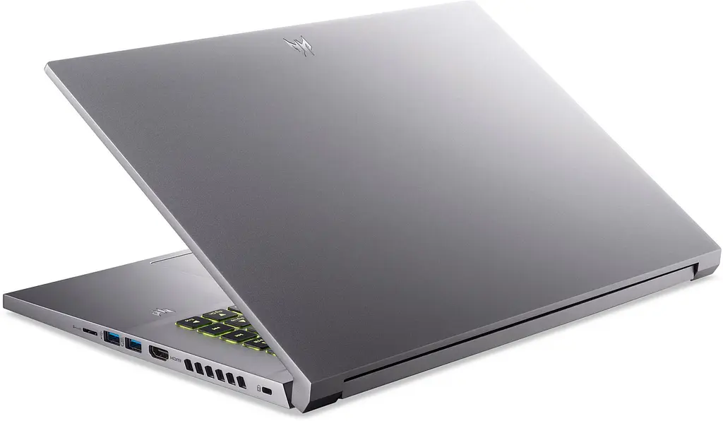 Ноутбук Acer Predator Triton Neo 16 PTN16-51 16' WQXGA, Intel U7-155H, 16GB, F1TB, NVD4060-8, Lin, сріблястий (NH.QSAEU.002) - фото 6