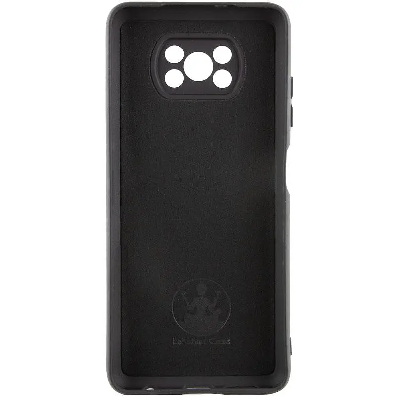 Чехол Silicone Cover Ummi Lakshmi Full Camera (AA) для Xiaomi Poco X3 NFC / Poco X3 Pro Черный / Black - фото 2