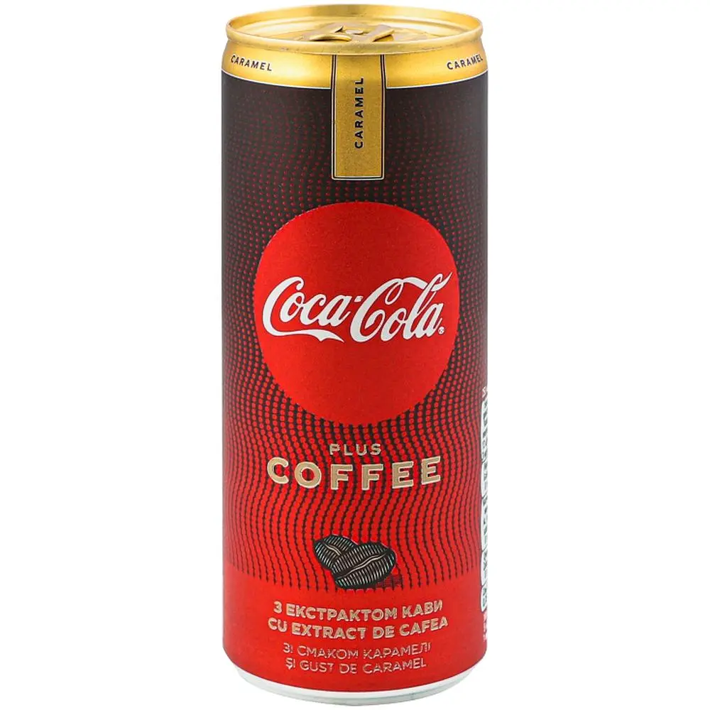 Напій Coca-Cola Plus Coffee Caramel 0.25 л (820207) - фото 4
