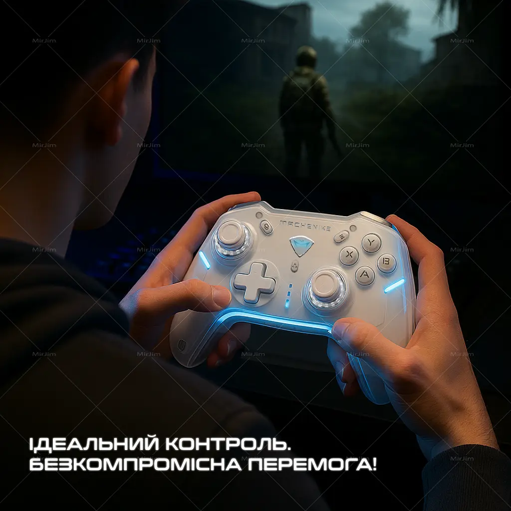 Геймпад бездротовий контролер Machenike G5 Pro для Switch, ПК, Android, IOS - фото 3