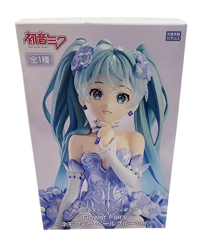Фігурка FuRyu Вокалоїд Хацуне Міку Vocaloid Flower Fairy Nemophila Hatsune Miku Pail Blue Ver. 15 см FR VFFN PB HM 15 - фото 8