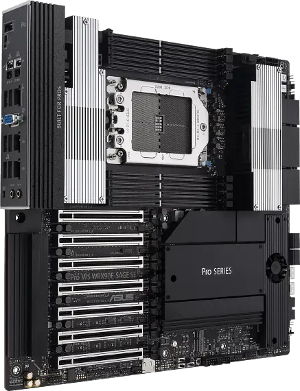Материнcька плата Asus Pro WS WRX90E-SAGE SE Socket TR5 (PRO WS WRX90E-SAGE SE) - фото 2