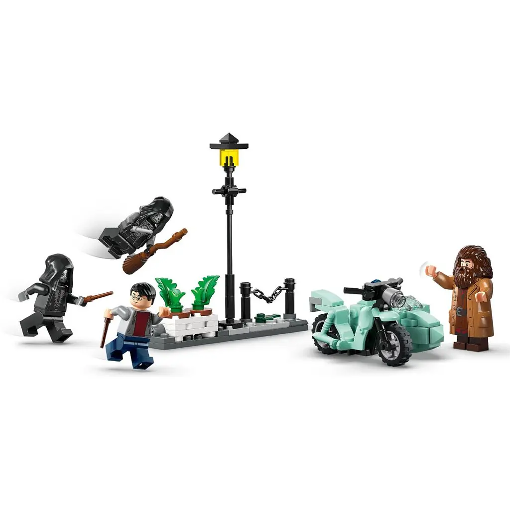 Конструктор LEGO Harry Potter Геґрід і Гаррі: Втеча з Тисової вулиці 124 деталі (76459) - фото 5