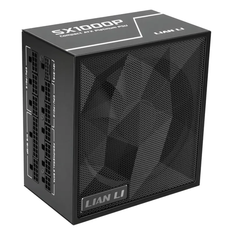 Блок живлення Lian Li SX1000P Black, EU Cord (G9P.SX1000P.B000.EU)