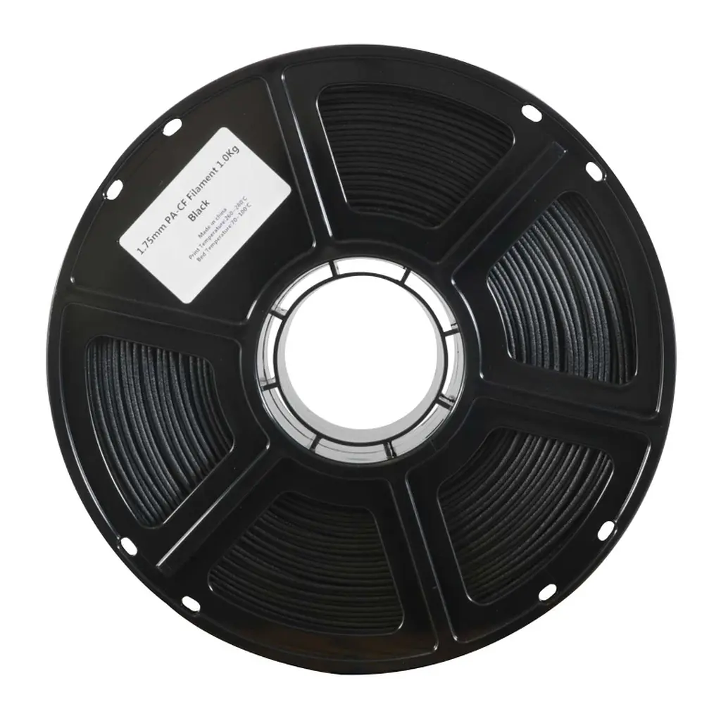 Пластик для 3D-принтера Flashforge PA-CF PA12-CF Carbon 1,75mm 1,0kg Black (PA-CF PA12-CF) - фото 2