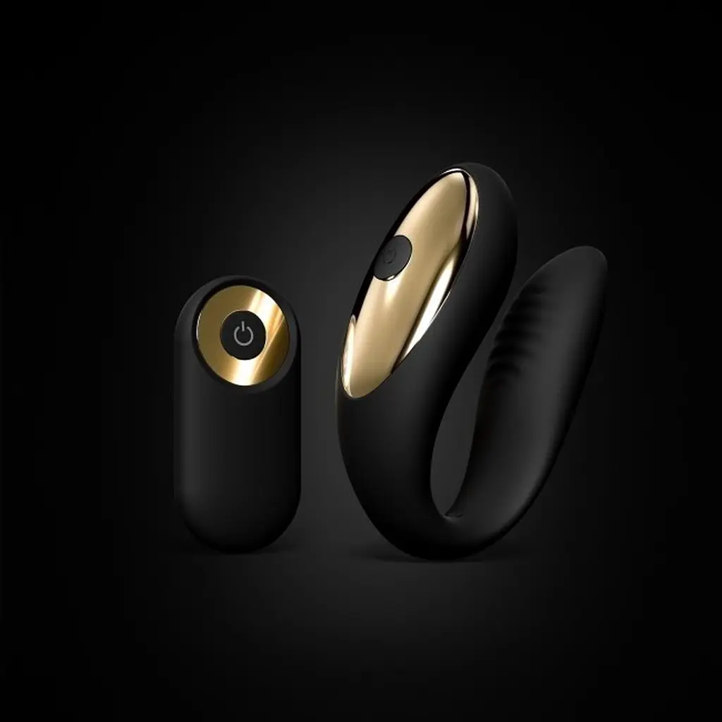 Вибратор для пар Dorcel Perfect Lover 8 см чернный - фото 11