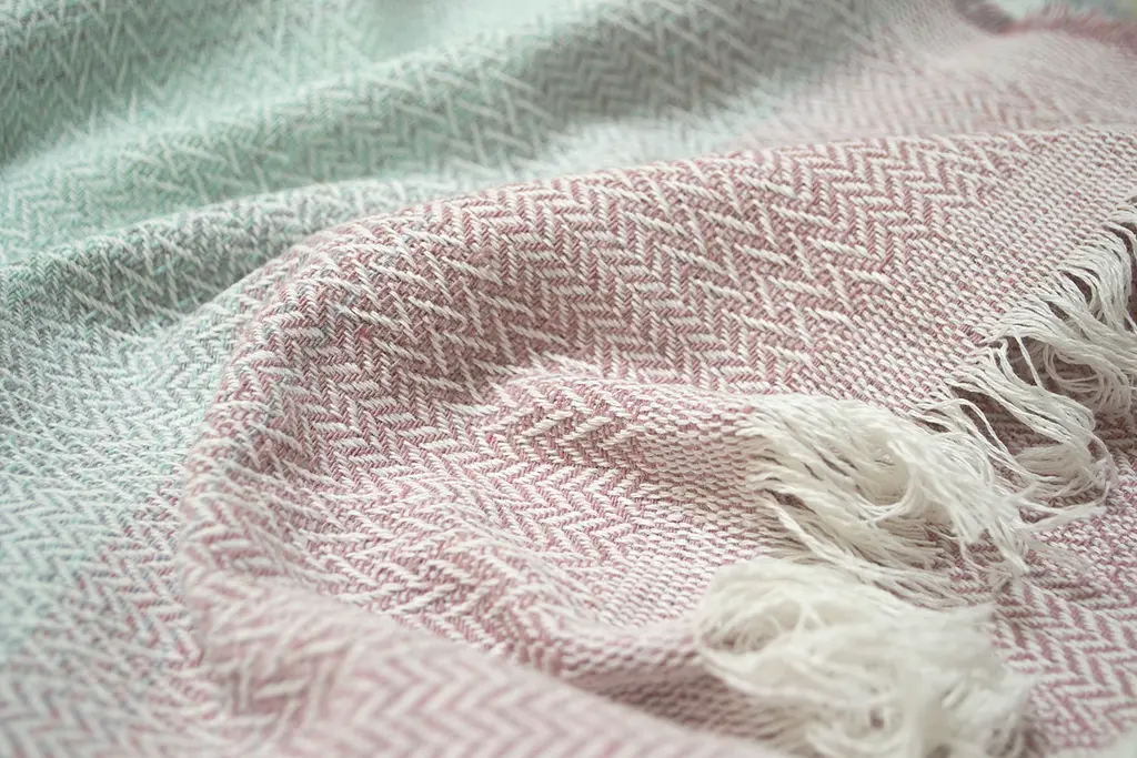 Покрывало Lotus Home - Lagos розовый/мятный 230x240 - фото 4