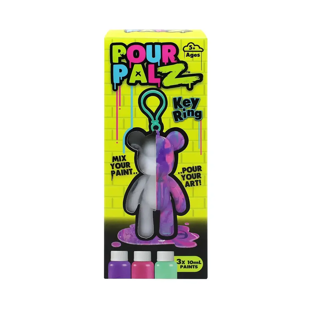 Уцінка. Набір для творчості ToyMonster Pour Palz Брелок Ведмедик S2 в асортименті (GS-G66341)  - фото 8