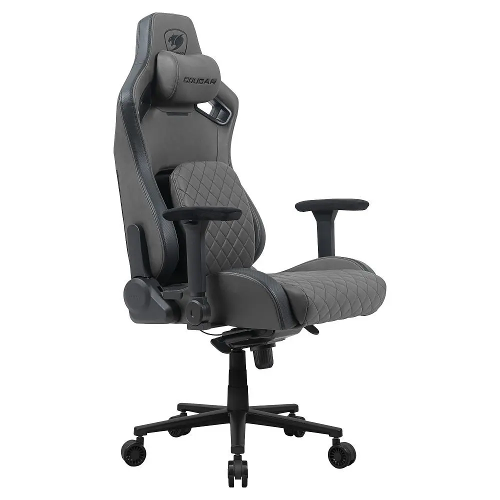 Крісло для геймерів Cougar Defensor S Jet Gray F (DEFENSOR S Jet Gray F) - фото 6