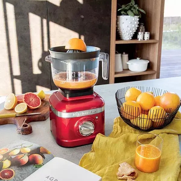 Блендер KitchenAid Artisan K400 1,4 л 5KSB4026ECA зі скляним стаканом карамельне яблуко - фото 3