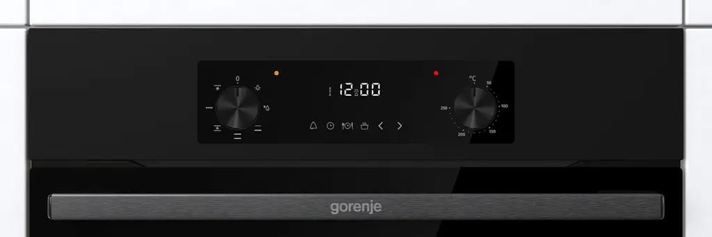 Духова шафа електрична Gorenje 61 л A+ дисплей конвекція чорний - фото 6