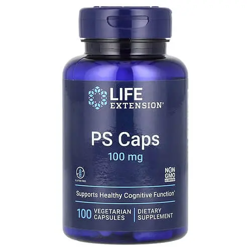 Фосфоліпіди PS Caps 100 mg 100 Capsules Life Extension vit0004791