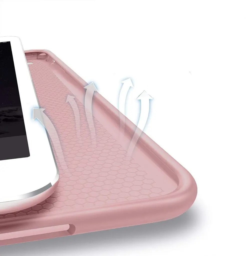 Чохол-книжка BeCover Tri Fold Soft TPU Silicone для Apple iPad Air (4/5) 2020/2022 10.9" Pink (711133) - фото 5