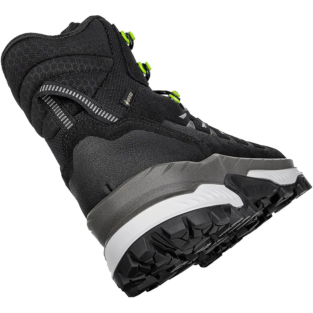 Ботинки мужские Lowa Randir GTX Mid 42,5 Черный-Серый - фото 4