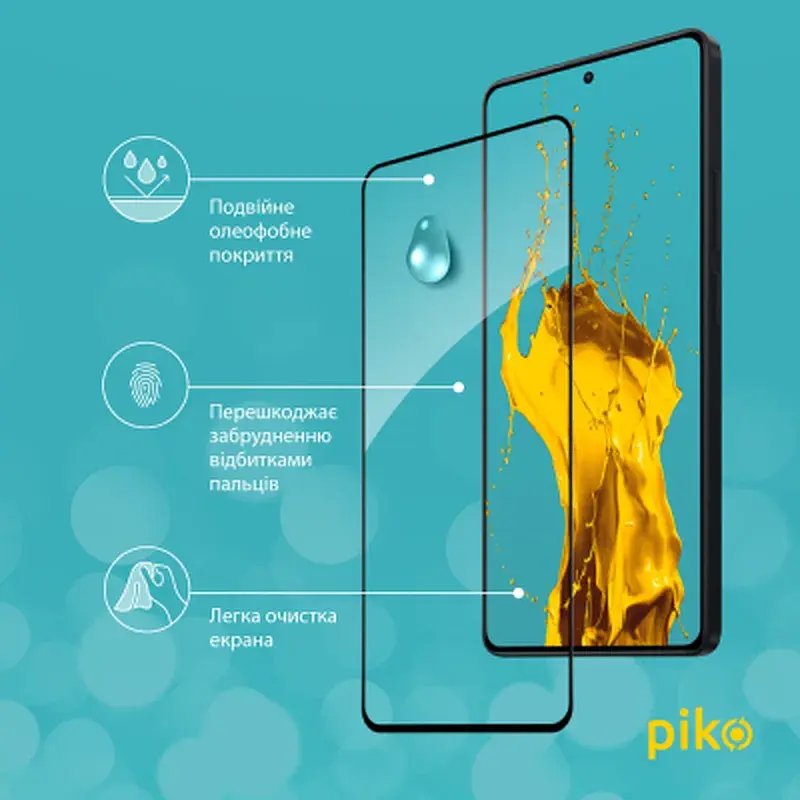 Скло захисне Piko Full Glue Xiaomi Redmi Note 13 Pro 4G Black (1283126583964) - фото 4