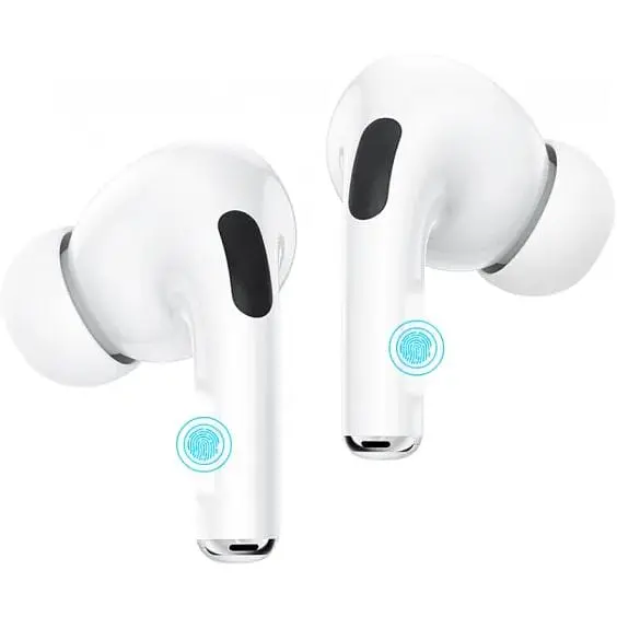 Бездротові навушники Borofone BW04 Active Noise Cancelling True TWS білі 6931474753946 - фото 3