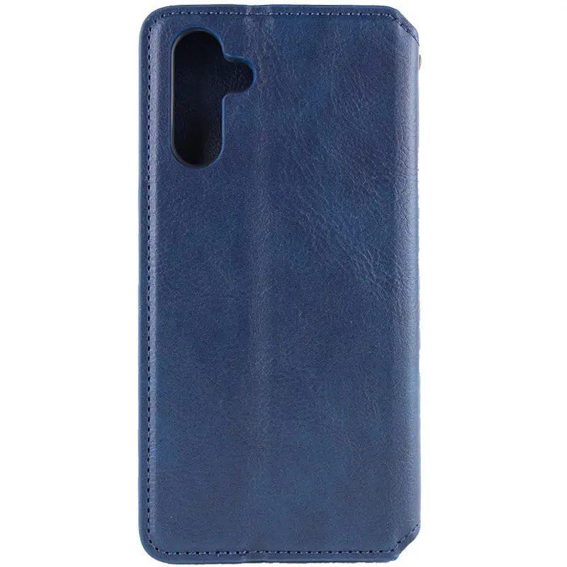 Шкіряний чохол-книжка Getman Cubic (PU) для Samsung Galaxy A27 Синій - фото 2