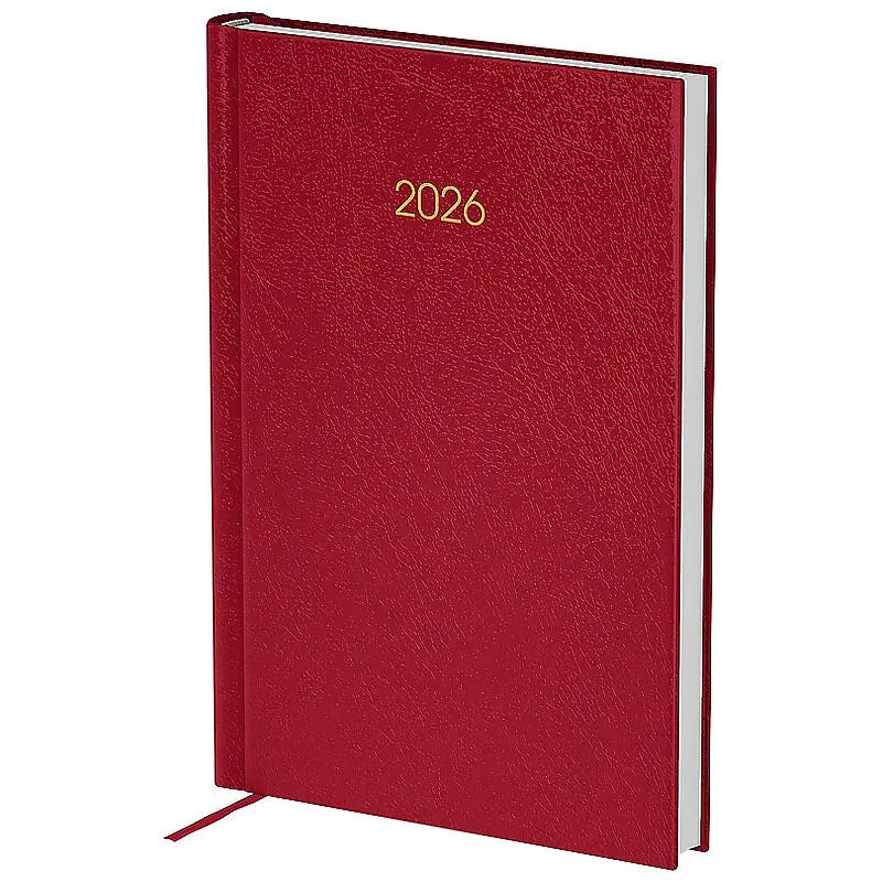 Щоденник 2026 Classic City бордовий 145 x 210 мм (8842-26-4-A) - фото 2