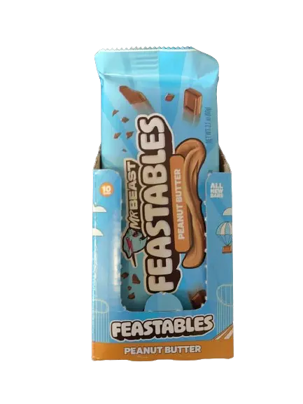 Шоколадний батончик Feastables MrBeast Peanut Butter Milk Chocolate 60 г - фото 4