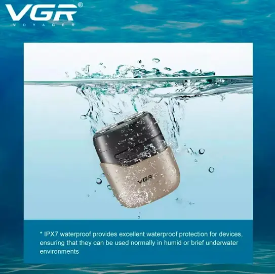 Електробритва VGR V-345 Grey - фото 5