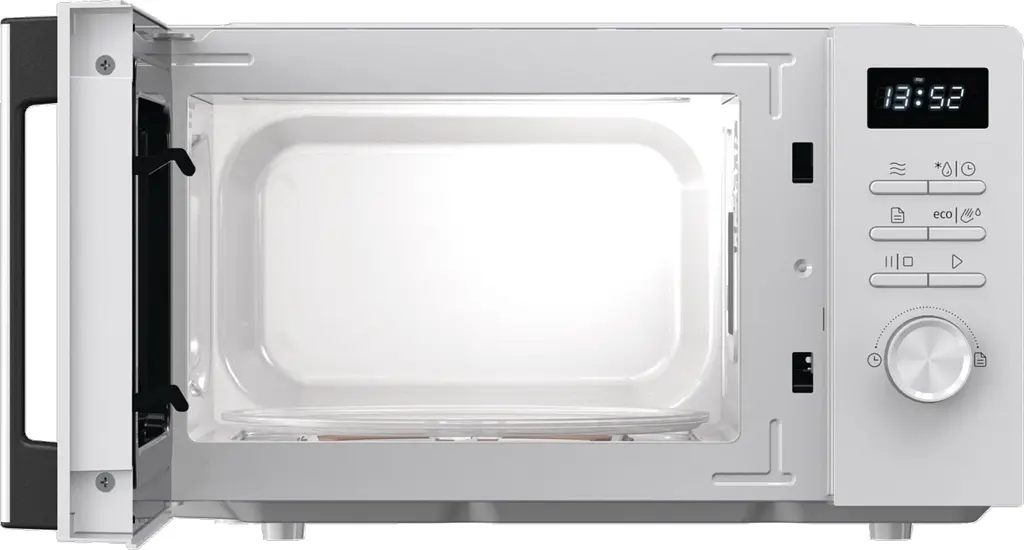 Мікрохвільова піч Gorenje 20л 800Вт дисплей білий - фото 4