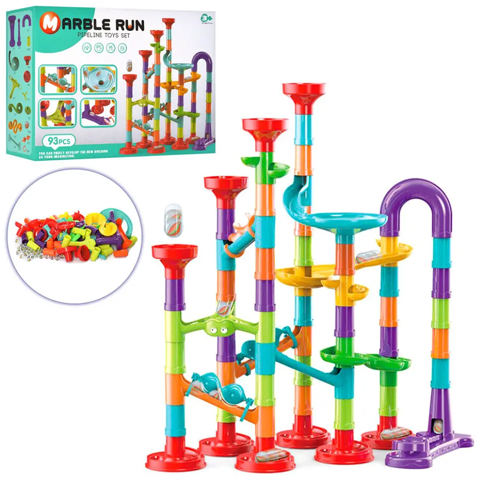 Игра лабиринт Marble Run 8802, 93 детали - фото 2
