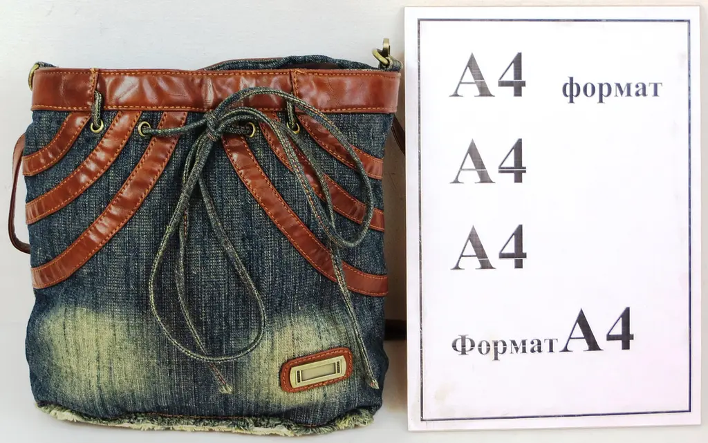 Джинсова сумка у формі жіночої спідниці Fashion Jeans8057 Темно-синя - фото 10