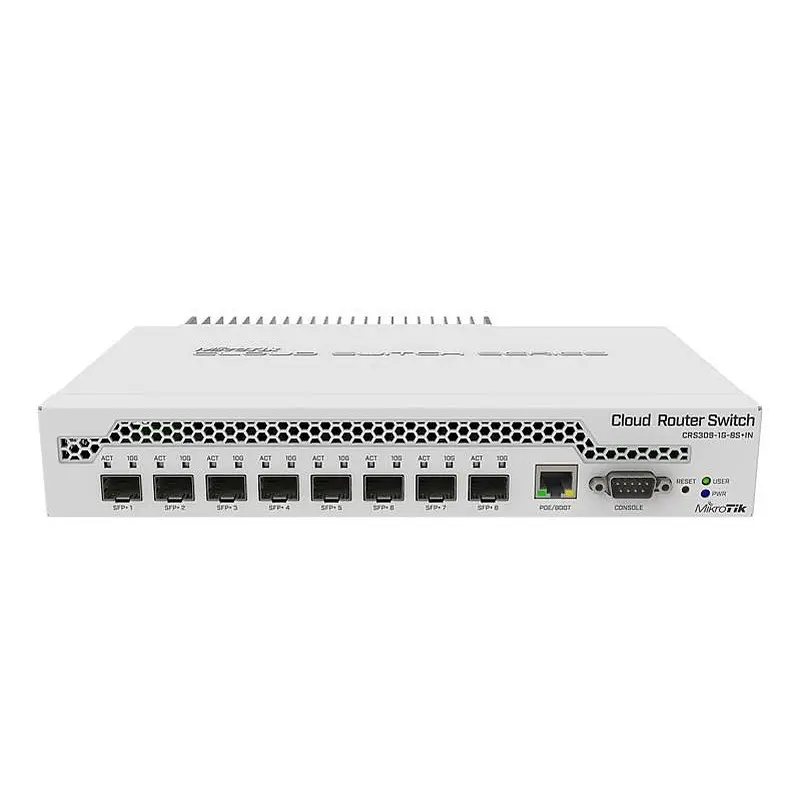 Комутатор MikroTik CRS309-1G-8S+IN - фото 7