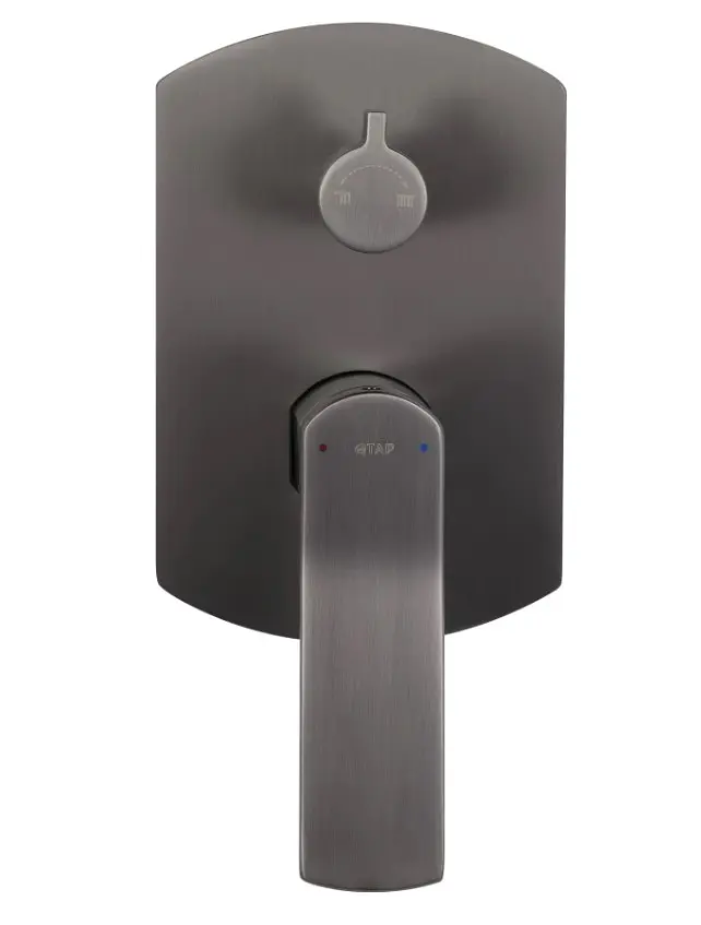Душова система універсальна Qtap Slavonice Gunmetal Black PVD прихованого монтажу QTSLA113GMB45899 - фото 3