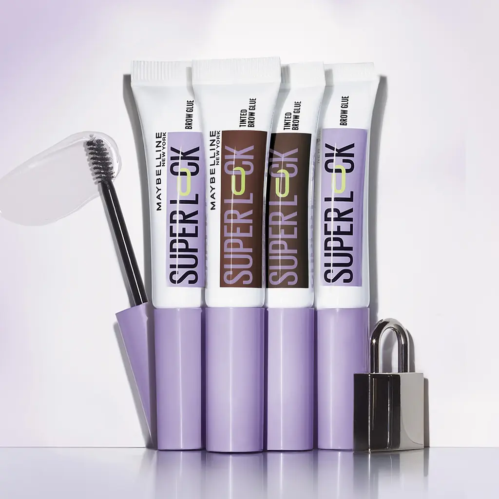 Гель-стайлер для брів Maybelline New York Superlock Medium Brown фіксуючий 7 мл - фото 4