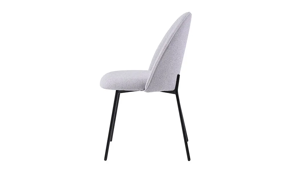 Стілець Prestol Каспер 505x535x810 мм світло-сірий - фото 3