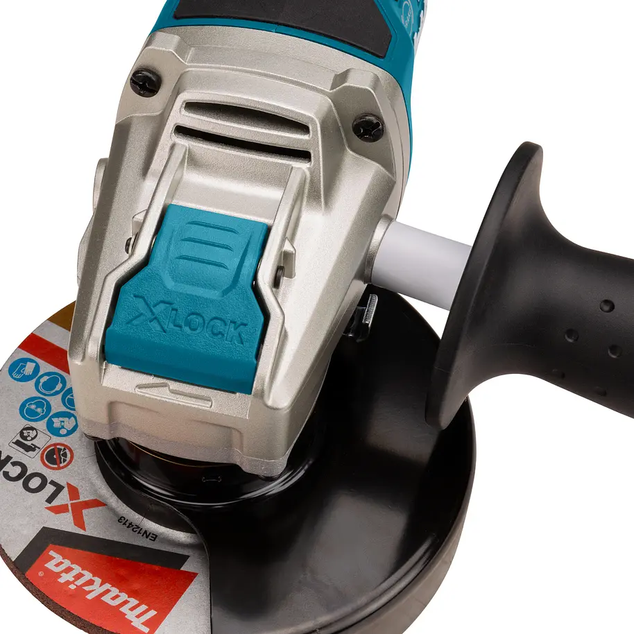 Шліфмашина кутова акумуляторна Makita DGA519Z (125 мм, 3000-8500 об/хв, BL, LXT, X-LOCK, без акумуляторів та зарядного пристрою) - фото 6