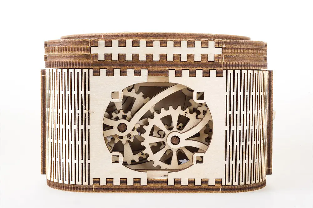 Механічний 3D Пазл Ukrainian Gears Скринька з секретом, 190 елементів (70031) - фото 2