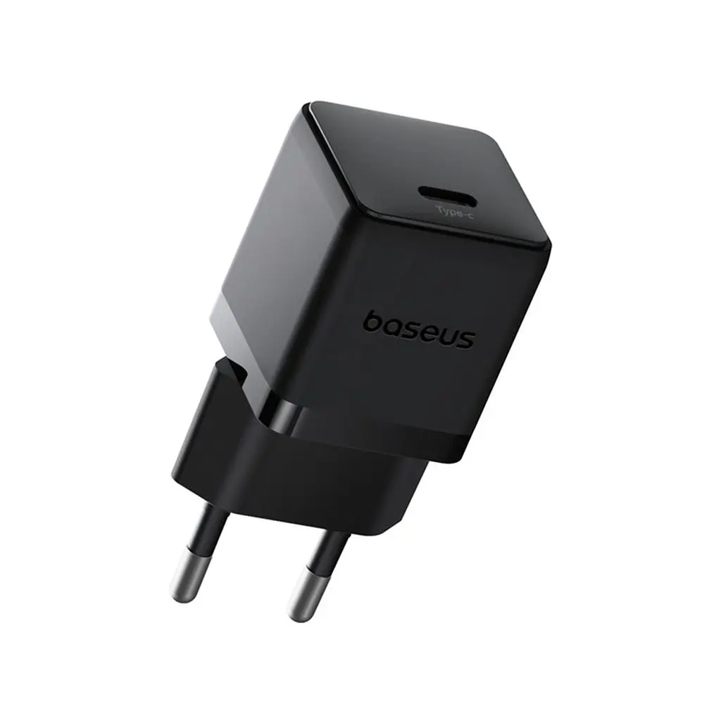 Зарядний пристрій Baseus 1xUSB-C 20 Вт чорний (P10111602113-00)