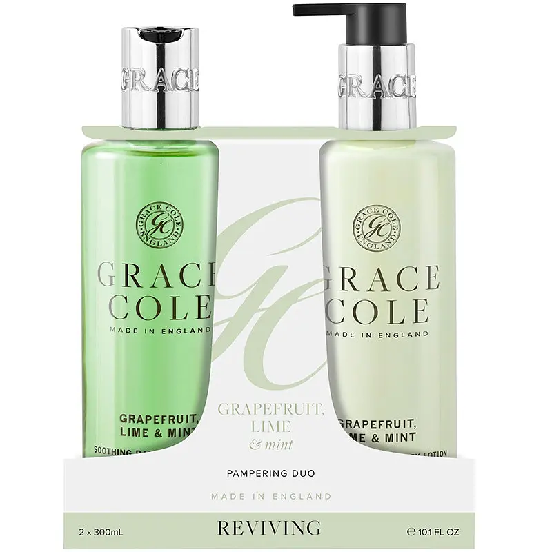 Набір для тіла Grace Cole Grapefruit Lime & Mint Duo 300 мл / 300 мл