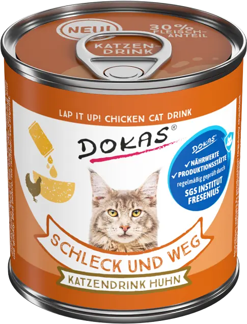 Курячий напій для котів Dokas Schleck und Weg, 100 г - фото 2