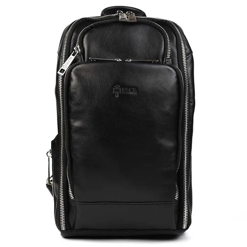 Чоловічий шкіряний рюкзак TARWA 34х19х7 см sum0026632 - фото 4