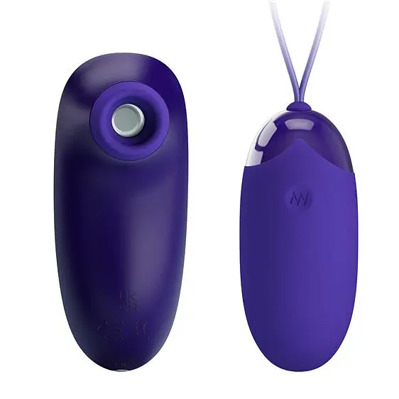 Віброяйце Pretty Love Orthus-Youth Stimulator Blue - фото 2