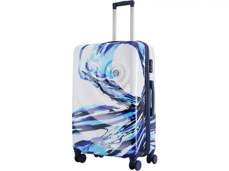 Валіза Semi Line 28 L White/Blue Print (T5653-3) - фото 6